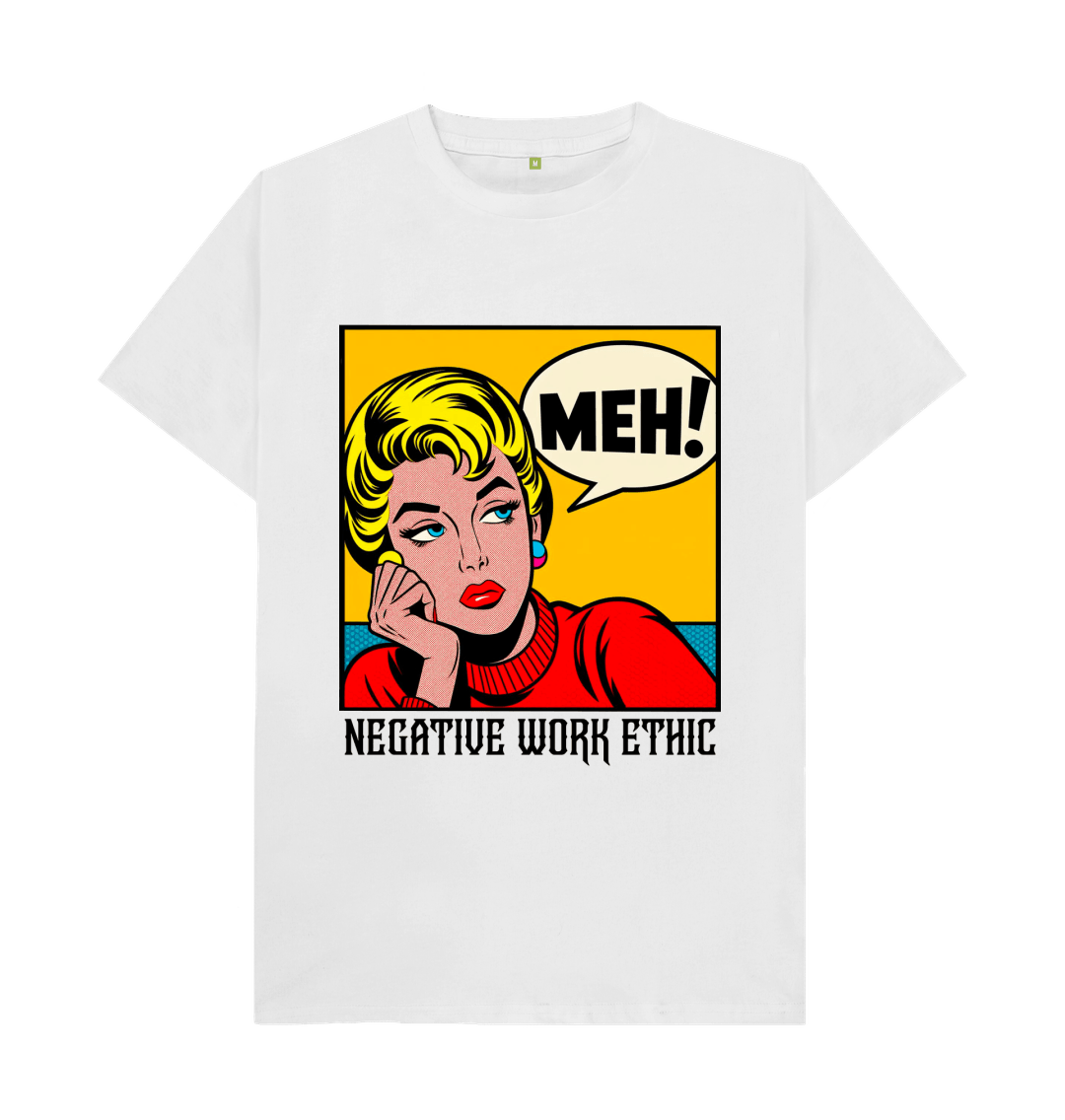 White NWEC - Meh! Tee