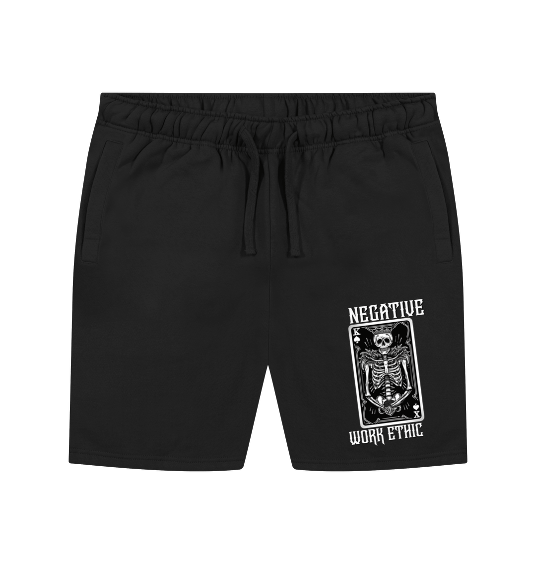 Black Playing Card Shorts