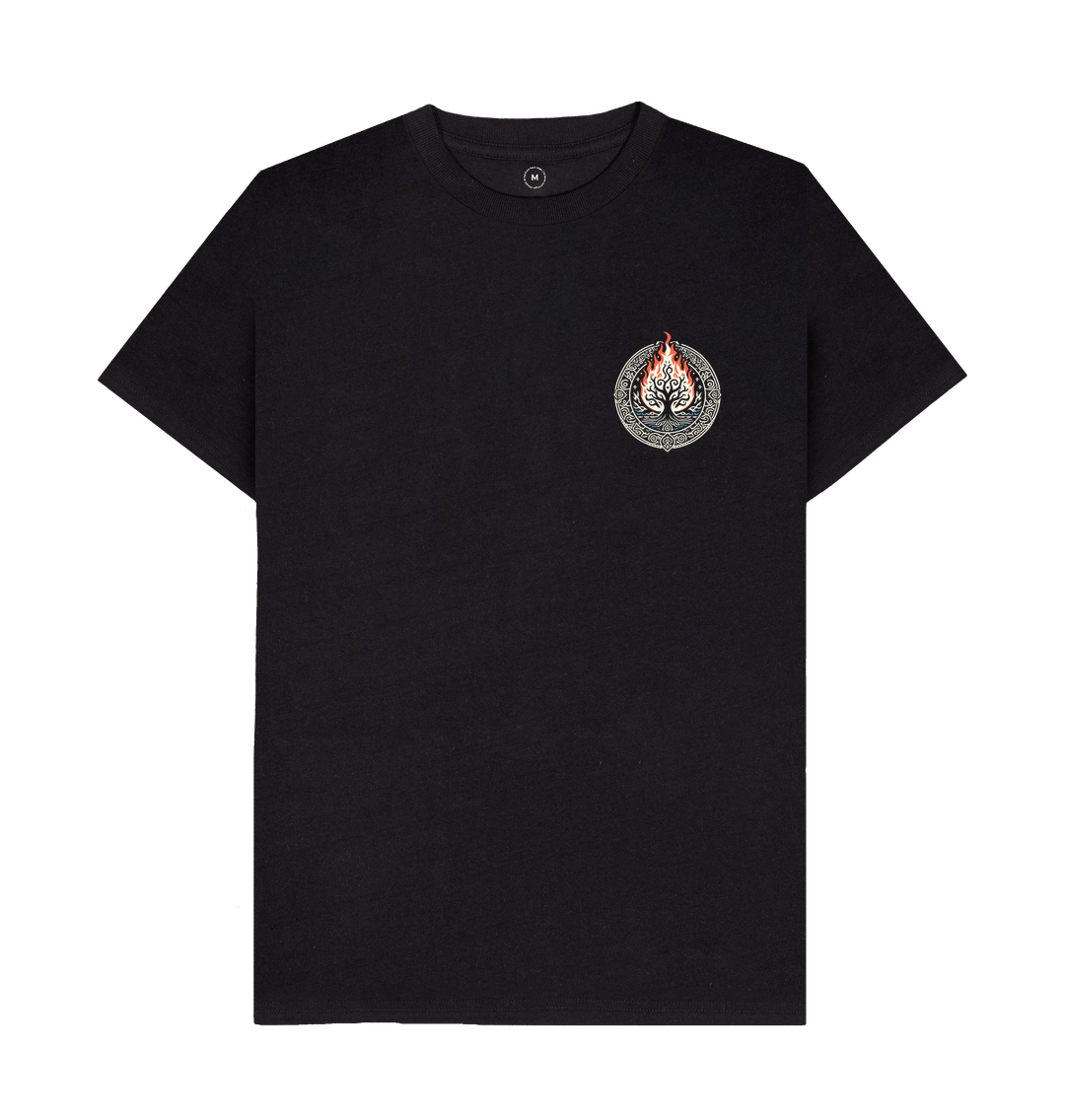 Black Forest fire 50% recycled premium tee