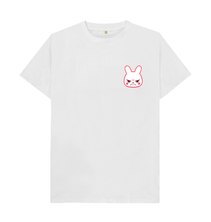 White Bunny kanji tee