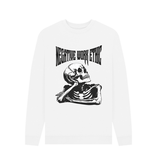 White nwec sweater