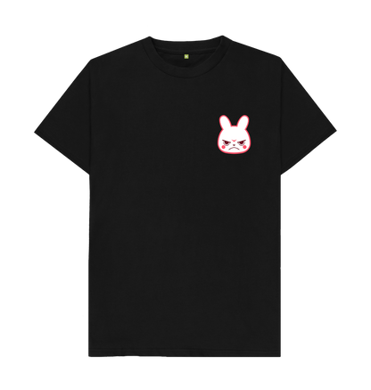 Black Bunny kanji tee