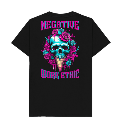 Neon Ice Cream Skull T-Shirt